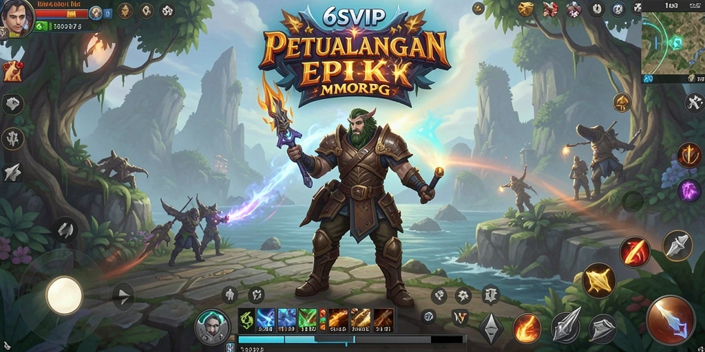 Tampak aksi seru dalam gameplay 6SVIP yang memikat.