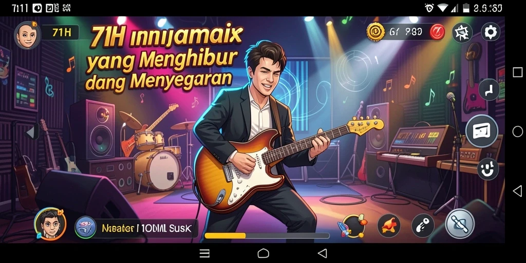Tampilan gameplay 71H yang seru dan penuh warna.