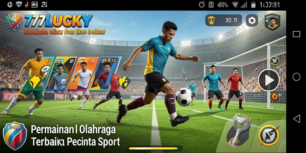 Gameplay yang mengasyikkan dari 777LUCKY dengan fitur olahraga yang menarik.