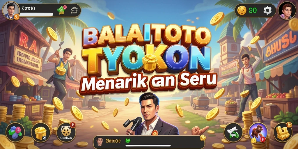 Screenshot menunjukkan gameplay seru dalam dunia Tycoon.