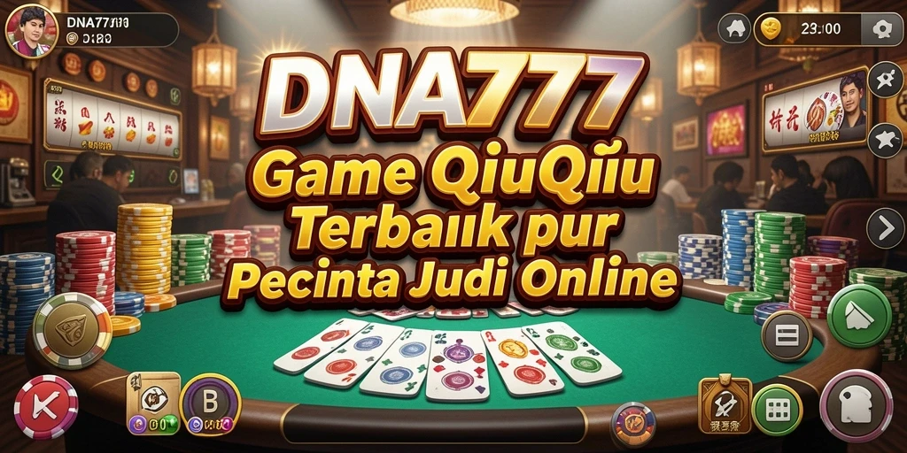 Screenshot gameplay DNA777 yang menunjukkan aksi seru QiuQiu.