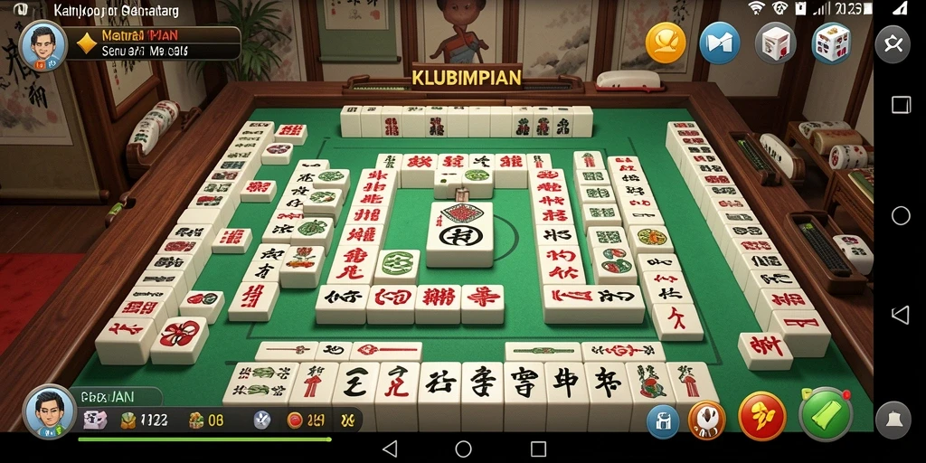 Tampilan gameplay KLUBIMPIAN yang mengasyikkan dan penuh warna.