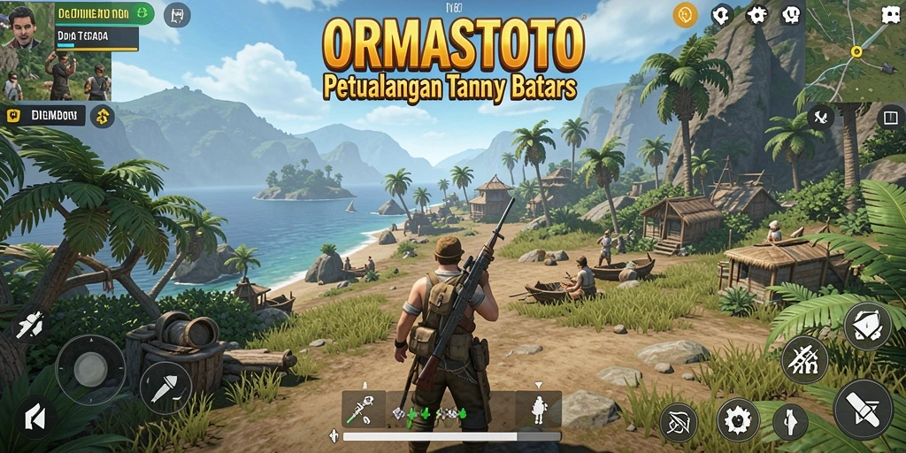 Gameplay <strong>ORMASTOTO</strong> yang menakjubkan di dunia terbuka.