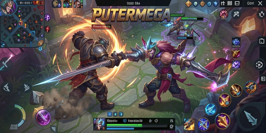 Gameplay seru di PUTERMEGA dengan karakter beragam.