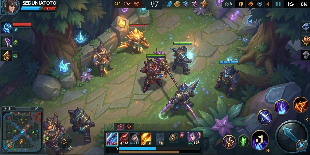 Tampilan gameplay SEDUNIATOTO yang menarik dan penuh aksi.