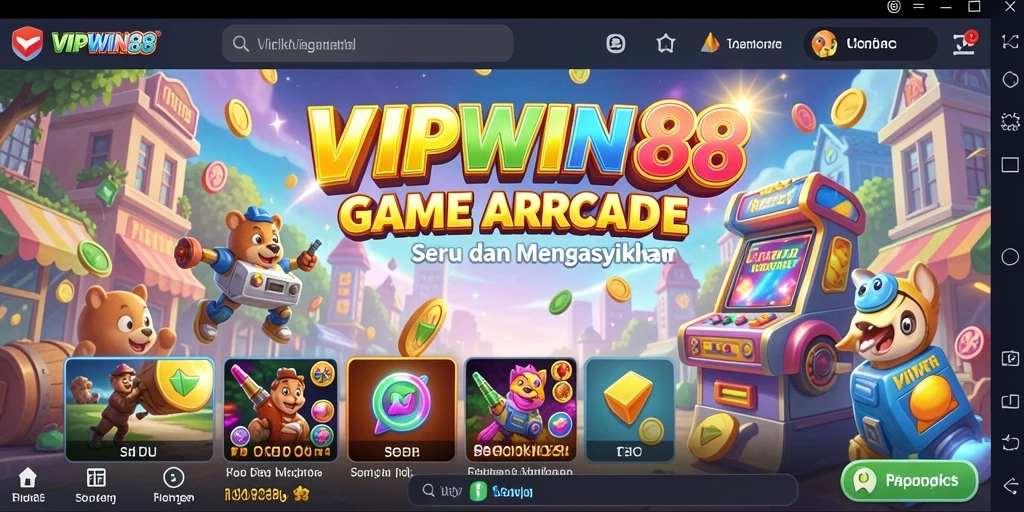 Screenshot gameplay seru dari VIPWIN88, tampilkan suasana menegangkan.