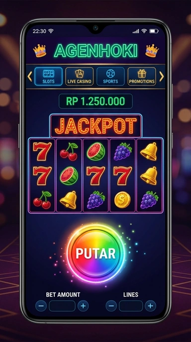 Tampilan antarmuka pengguna agenhoki yang intuitif.